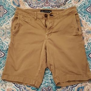American Eagle Size 30 khaki shorts Active Flex